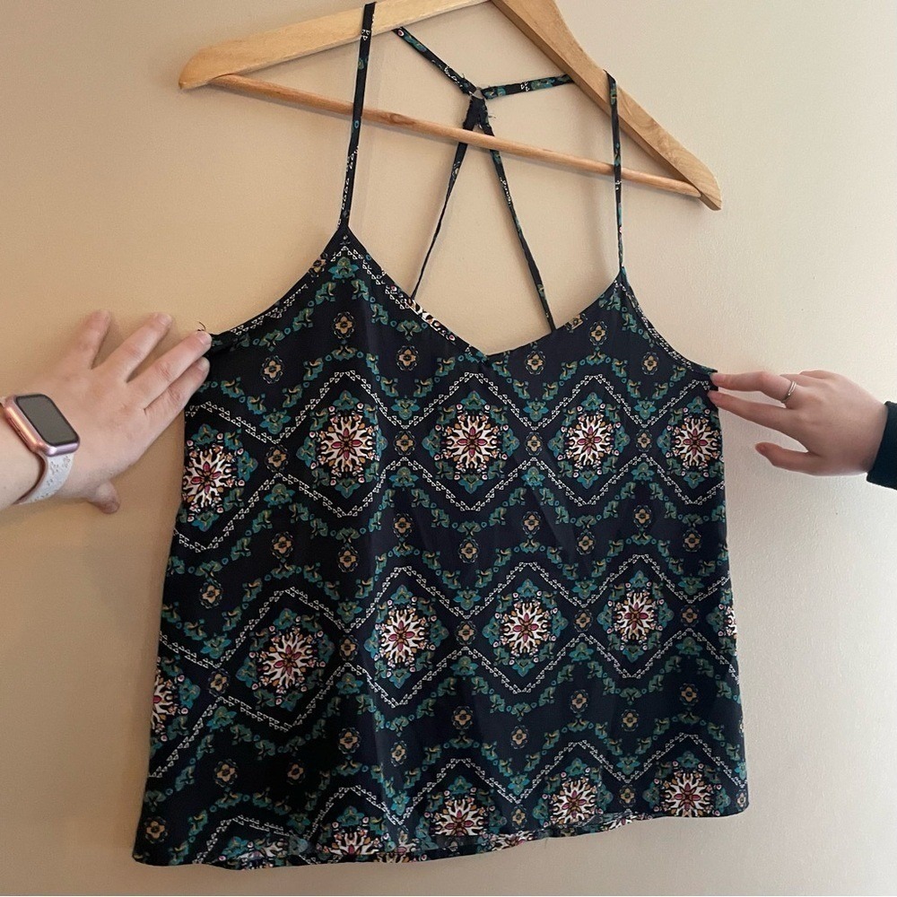 Hollister Women's‎ Medium Multi Coloured Camisole Y Back Top India - Picture 2 of 7